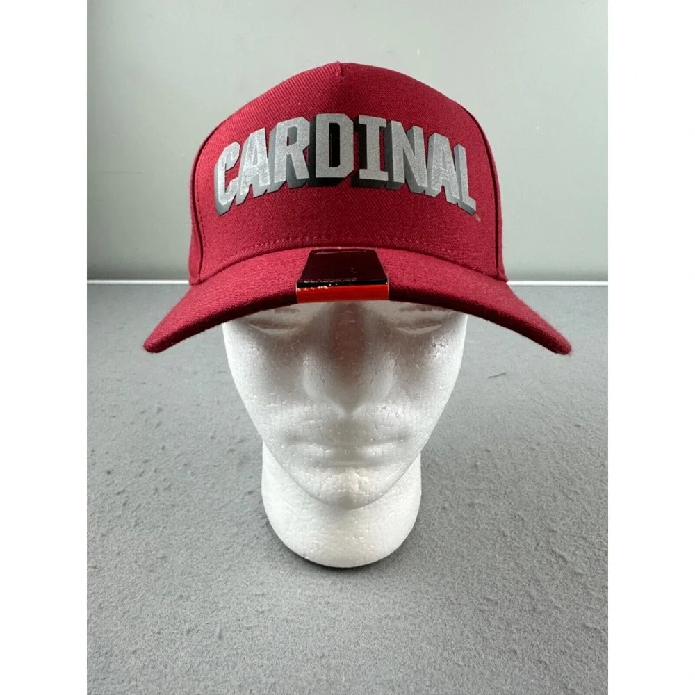 NEW! Nike NCAA Stanford Cardinal Swoosh Flex Fit‎ Red Classic99 Hat